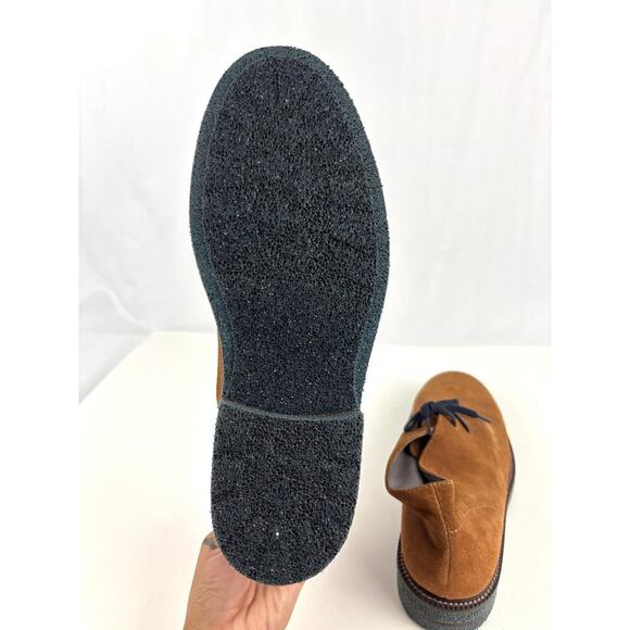 Donald J. Pliner Levi Chukka Boots Calf Suede Cognac Men's 8 M - Picture 4 of 14